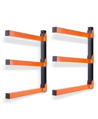 Стеллаж для древесины XDOVET настенный промышленный 3-Level