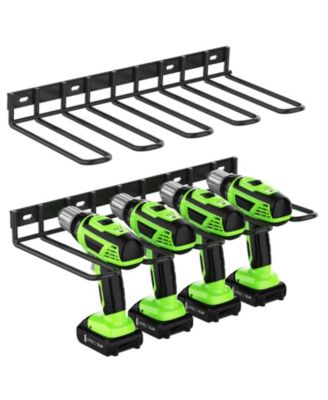 XDOVET Power Tool Organizer Wall Mount Drill Holder Rack