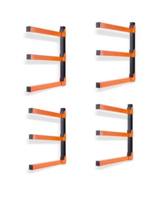 Стеллаж XDOVET Wall Mount Lumber Rack 3-Level Metal 4 Pack