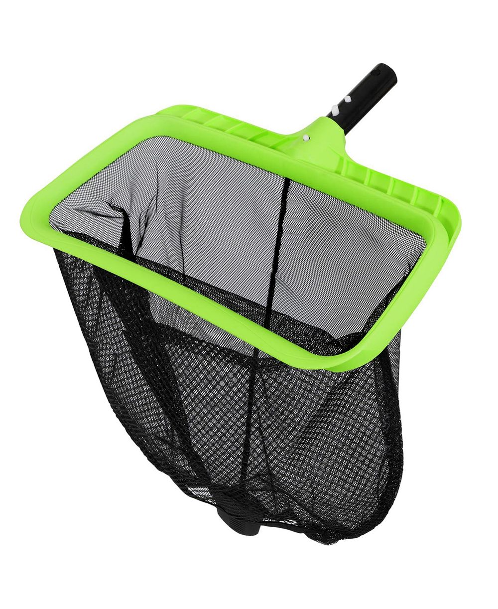 XDOVET Pool Skimmer Net Double Layer Reinforced Frame Deep Rake