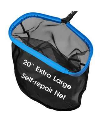 XDOVET Pool Skimmer Net Aluminum Frame Deep Bag Leaf Rake