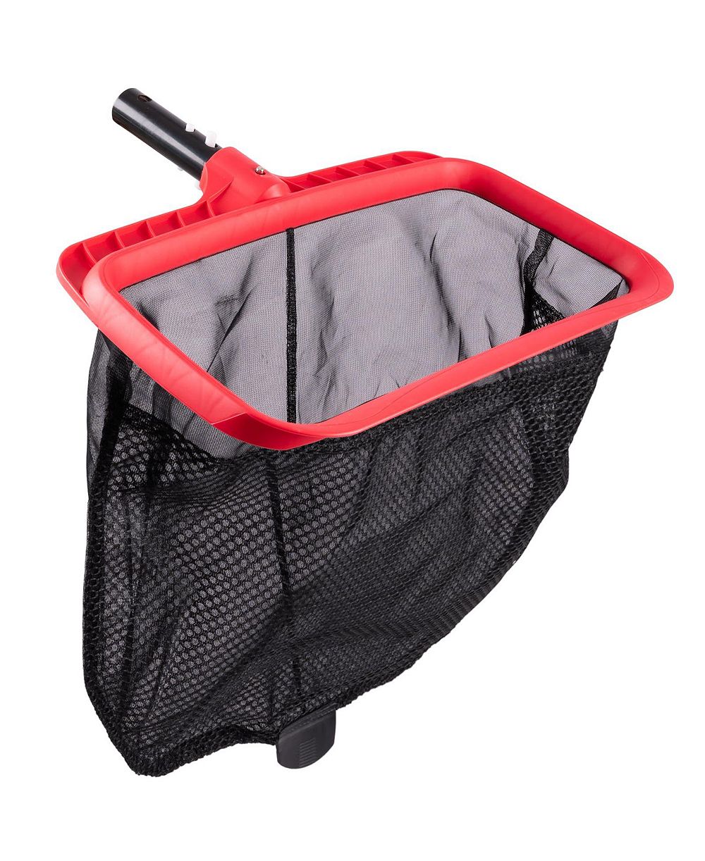 XDOVET Pool Skimmer Net Double-Layer Netting Bag Reinforced Frame Leaf Grid