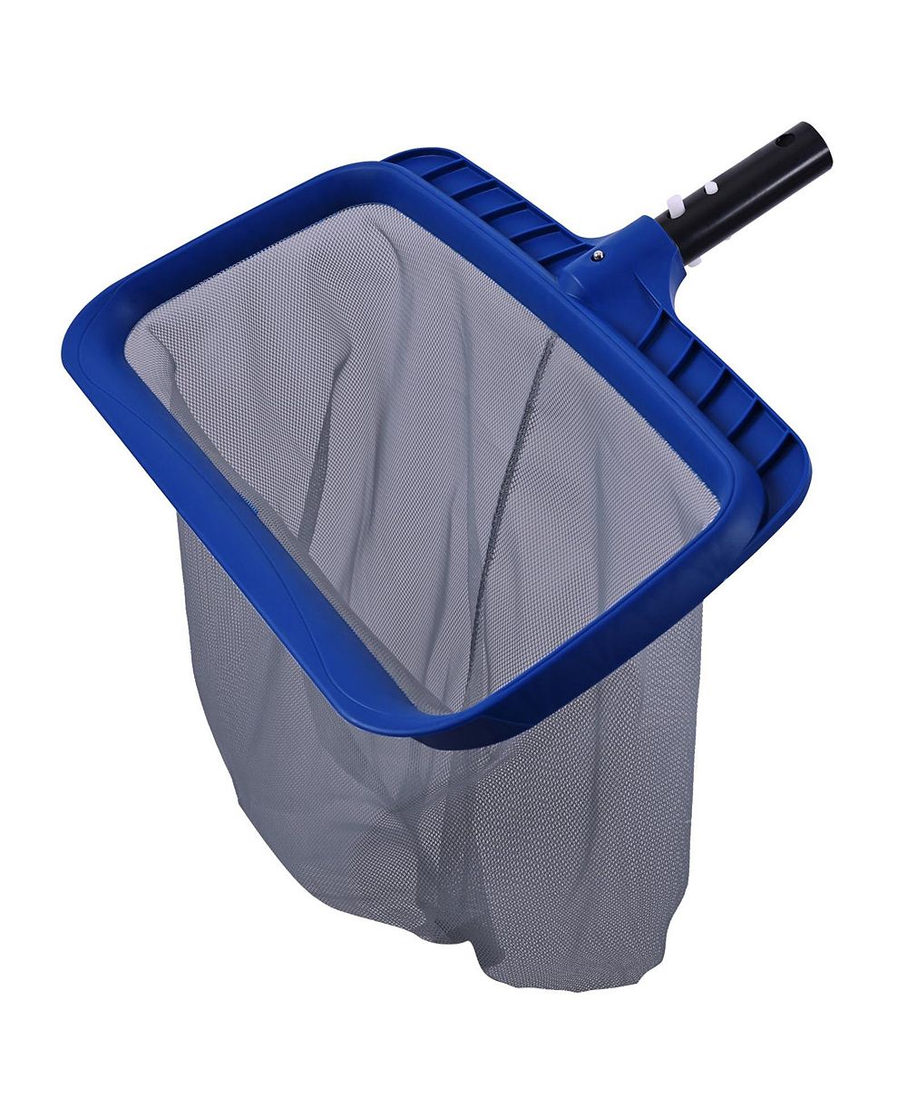 XDOVET Hot Tub Skimmer Net Handheld Aluminum Pole Deep Mesh Small Durable