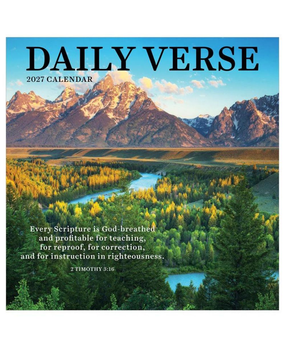 Настенный календарь TF Publishing Paper Goods 2027 Daily Verse