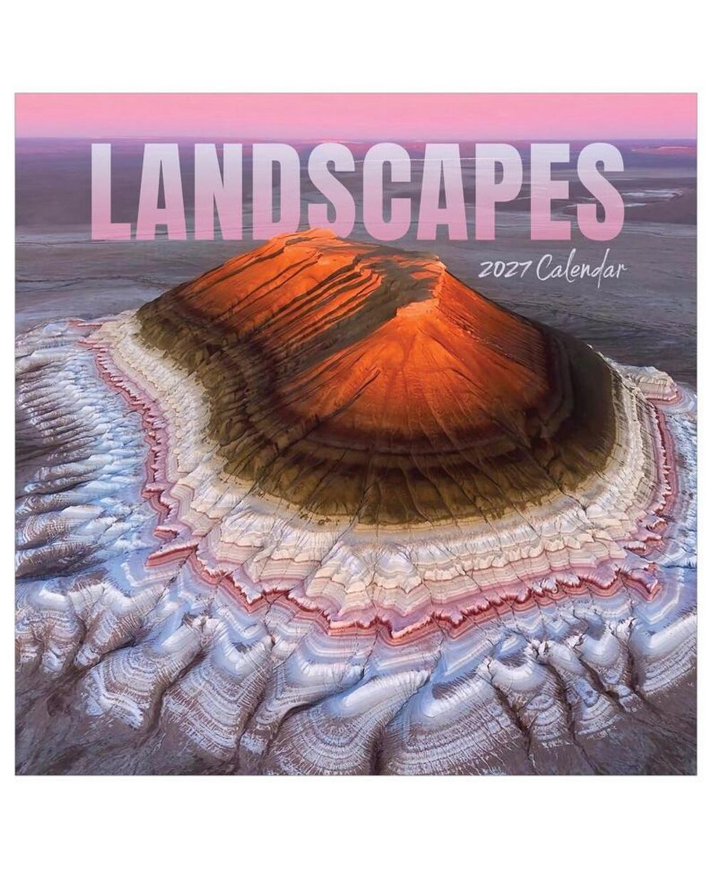 TF Publishing Paper Goods 2027 Landscapes Wall Calendar