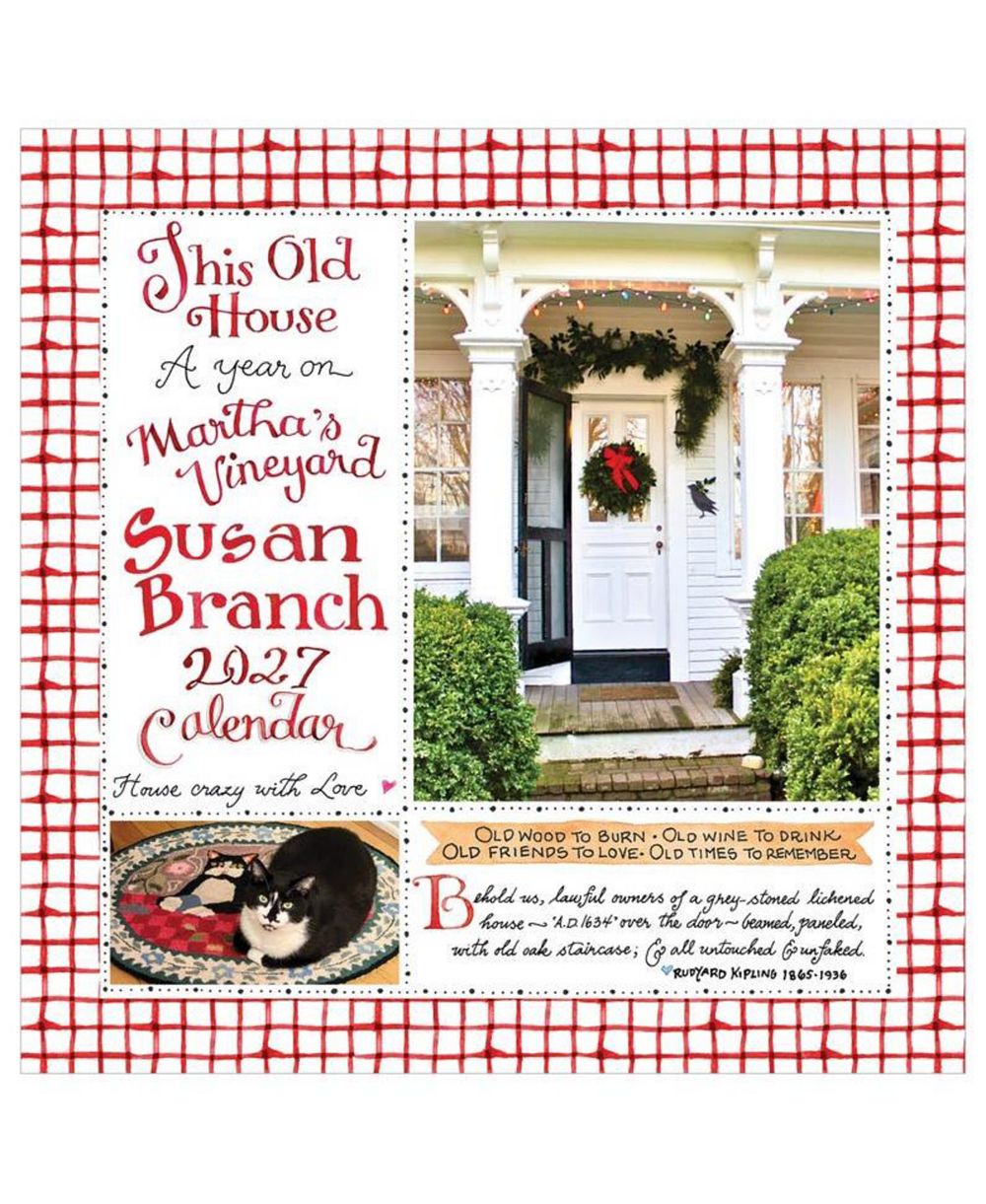 TF Publishing Paper Goods 2027 Susan Branch Wall Calendar