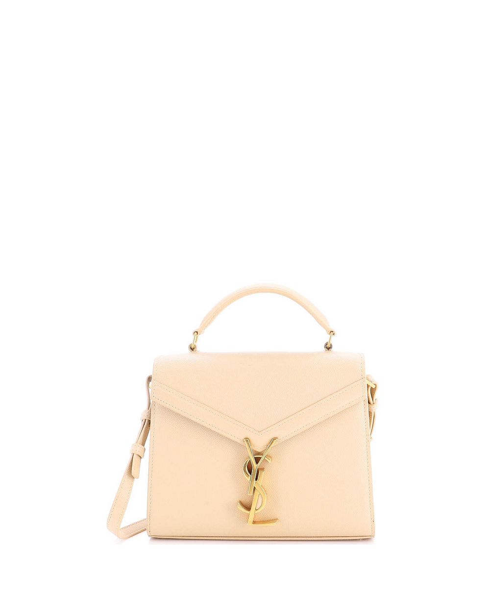 Pre-Owned Saint Laurent Мини-сумка Cassandra из кожи с ручкой