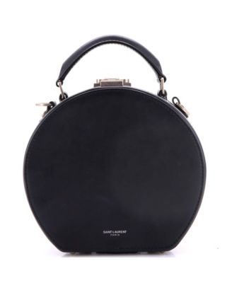 Сумка-шкатулка Saint Laurent Small Mica из кожи