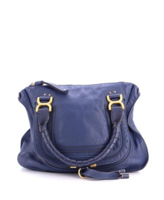 Pre-Owned Chloe Medium Marcie Satchel Leather
