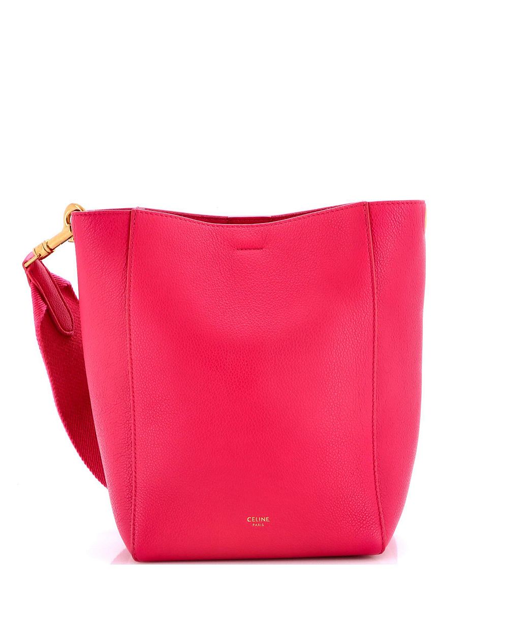 Сумка Celine Small Sangle Seau из козьей кожи (Pre-Owned)