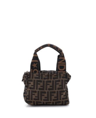 Сумка Fendi Mini Vintage 1925 Cosmetic Tote Zucca Canvas б/у
