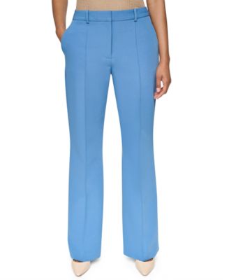 Женские брюки DKNY Tech Tailoring High-Waisted Wide-Leg