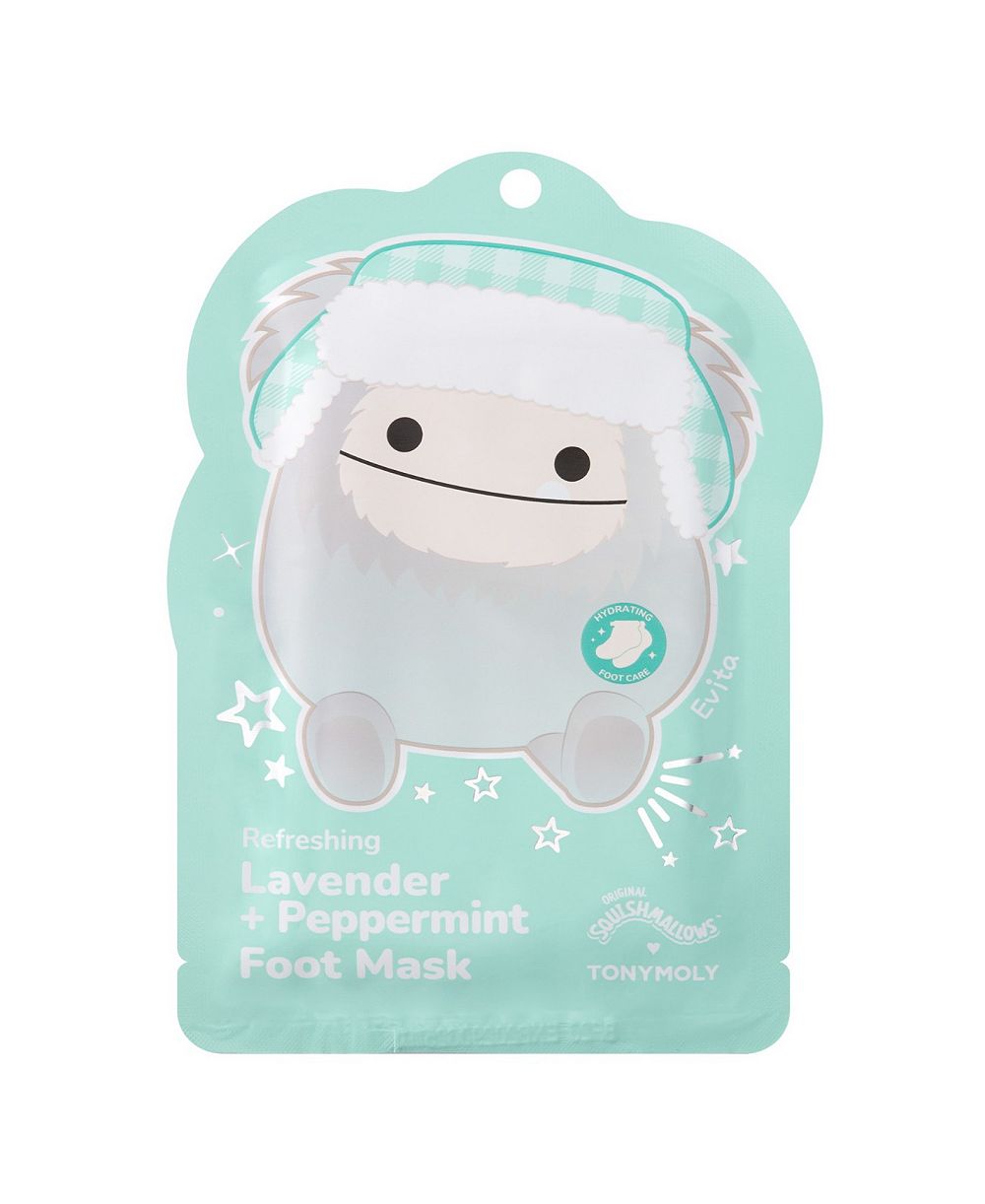 TONYMOLY маска для ног Squishmallows Evita, 0.7 унции