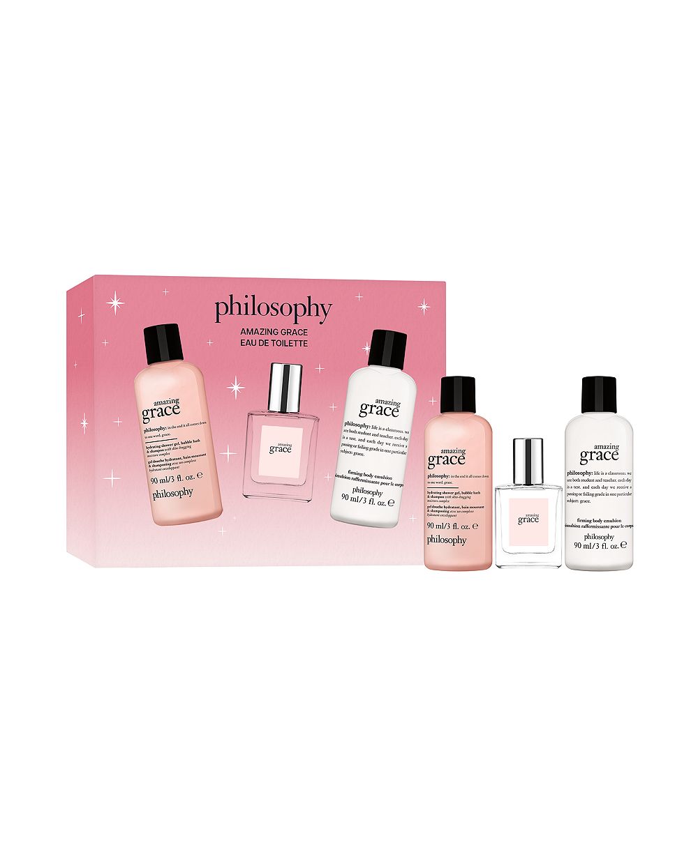 Набор подарочных миниатюр philosophy Amazing Grace Eau de Toilette, 3 предмета