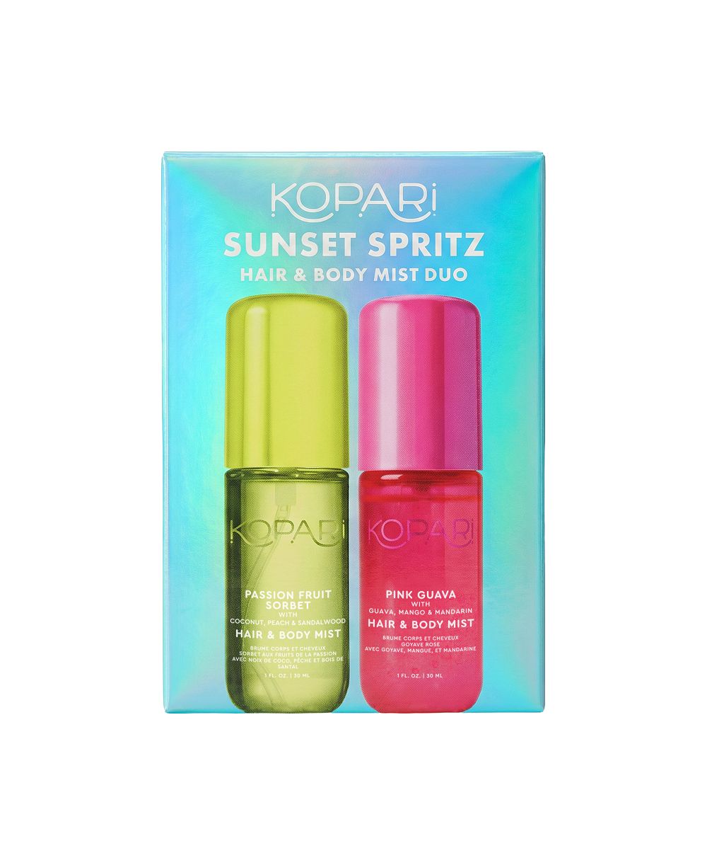 Kopari Beauty набор из 2 флаконов ароматного спрея для волос и тела Sunset Spritz
