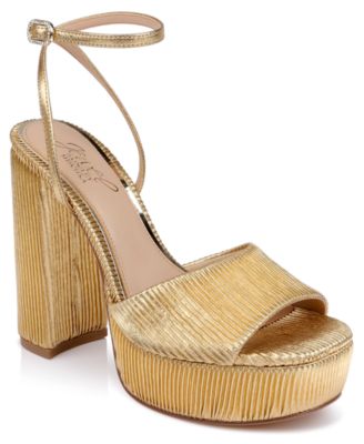 Jewel Badgley Mischka Women's Bahari Open Toe Dress Sandals