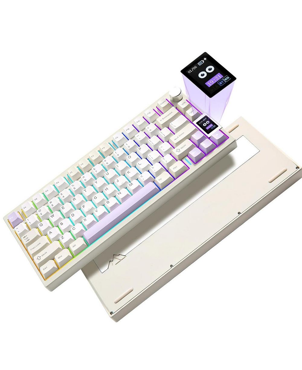 Lamicall AL80 Wireless Tri-Mode Mechanical Gaming Keyboard for PC, PS5, Xbox, Switch