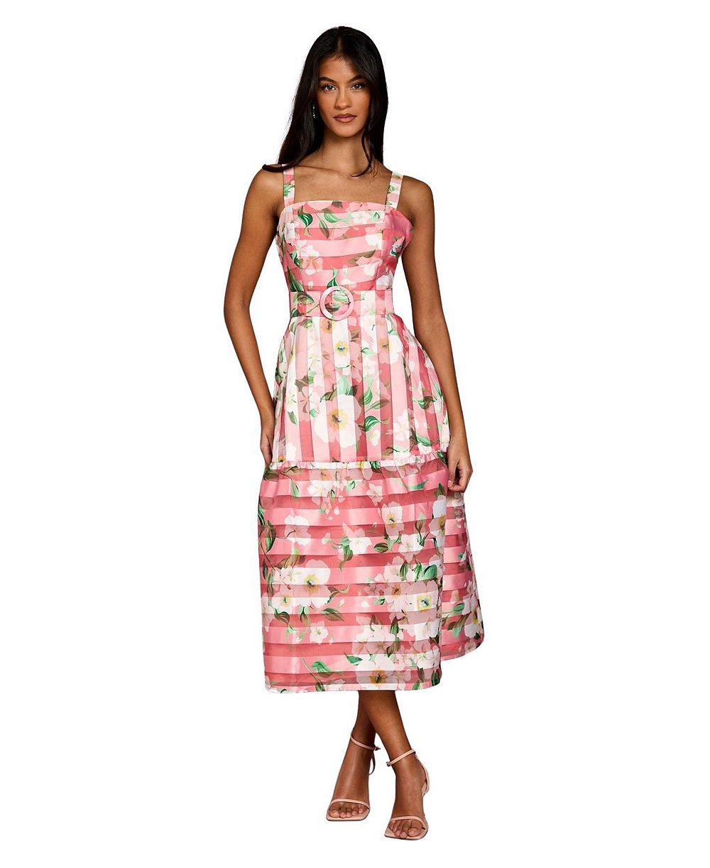 Женское цветочное платье Coast Petite Floral Organza Midi