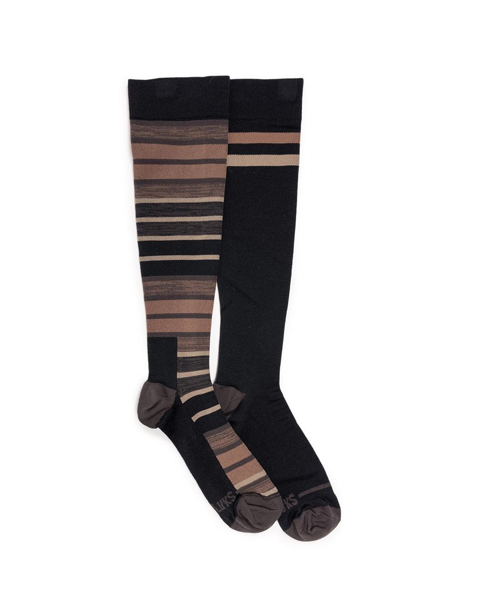 Носки MUK LUKS мужские Compression Knee Hi нейлоновые, упаковка по 2 пары