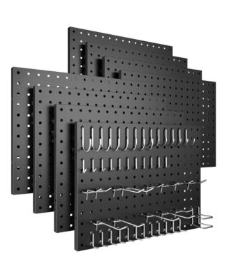 XDOVET Pegd Metal Pegboard Panels Wall Organizer Heavy Duty