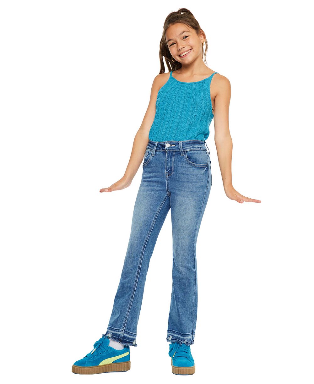 Джинсы KanCan Bibi High Rise Crop Bootcut для девочек