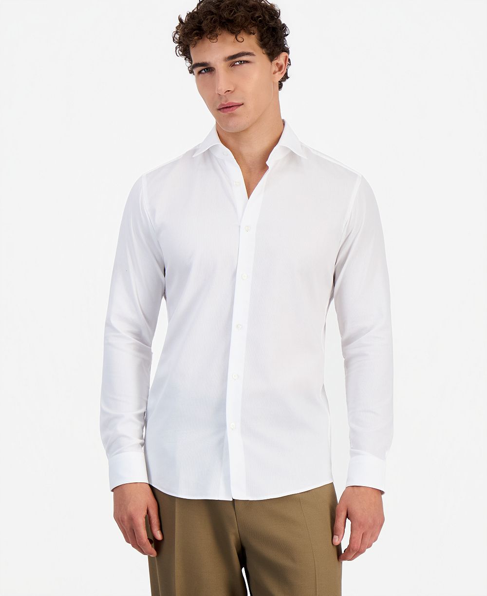 Мужская рубашка HUGO by Hugo Boss Men's Valerio Modern-Fit Patterned