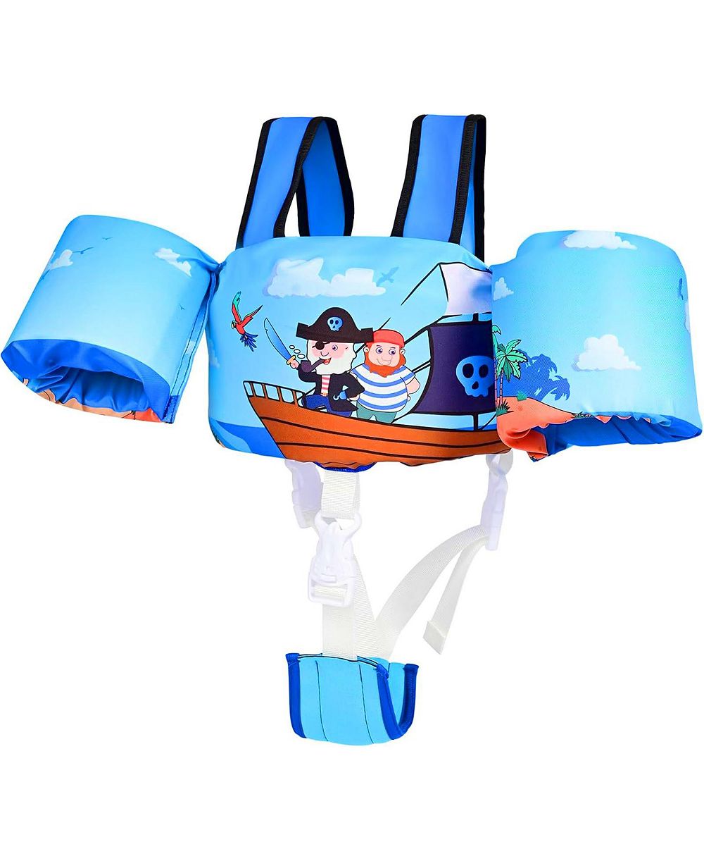 Детский спасательный жилет AOFAR Floaties Puddle Jumper Arm Wings для пляжа и бассейна