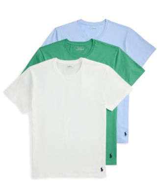 Polo Ralph Lauren Мужской комплект из 3 шт. хлопковых нижних футболок Classic Cotton Crew