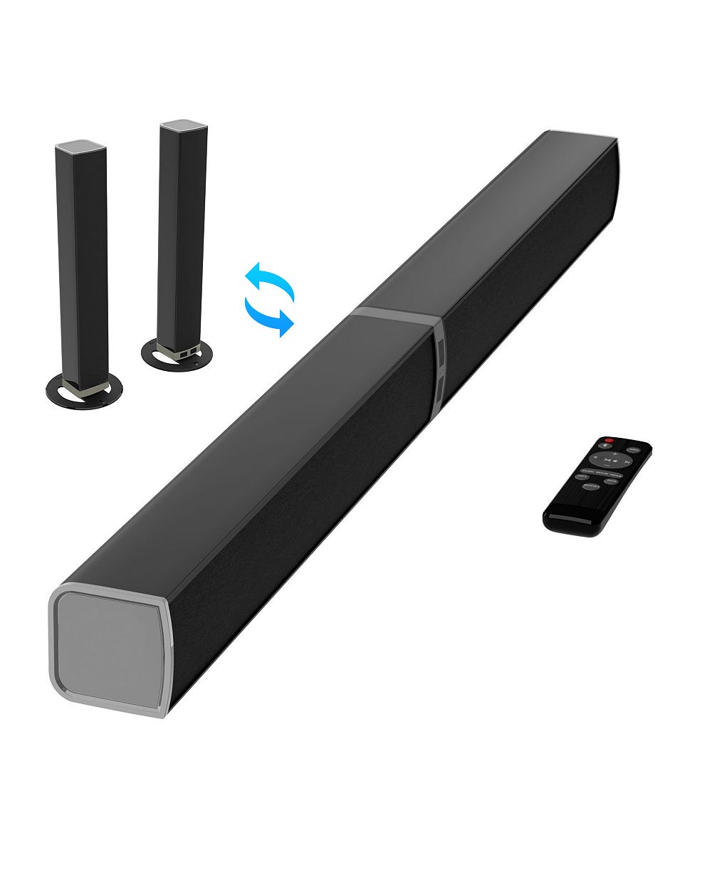 Cowin 32-Inch Split 2-in-1 Detachable 80W Wireless Soundbar