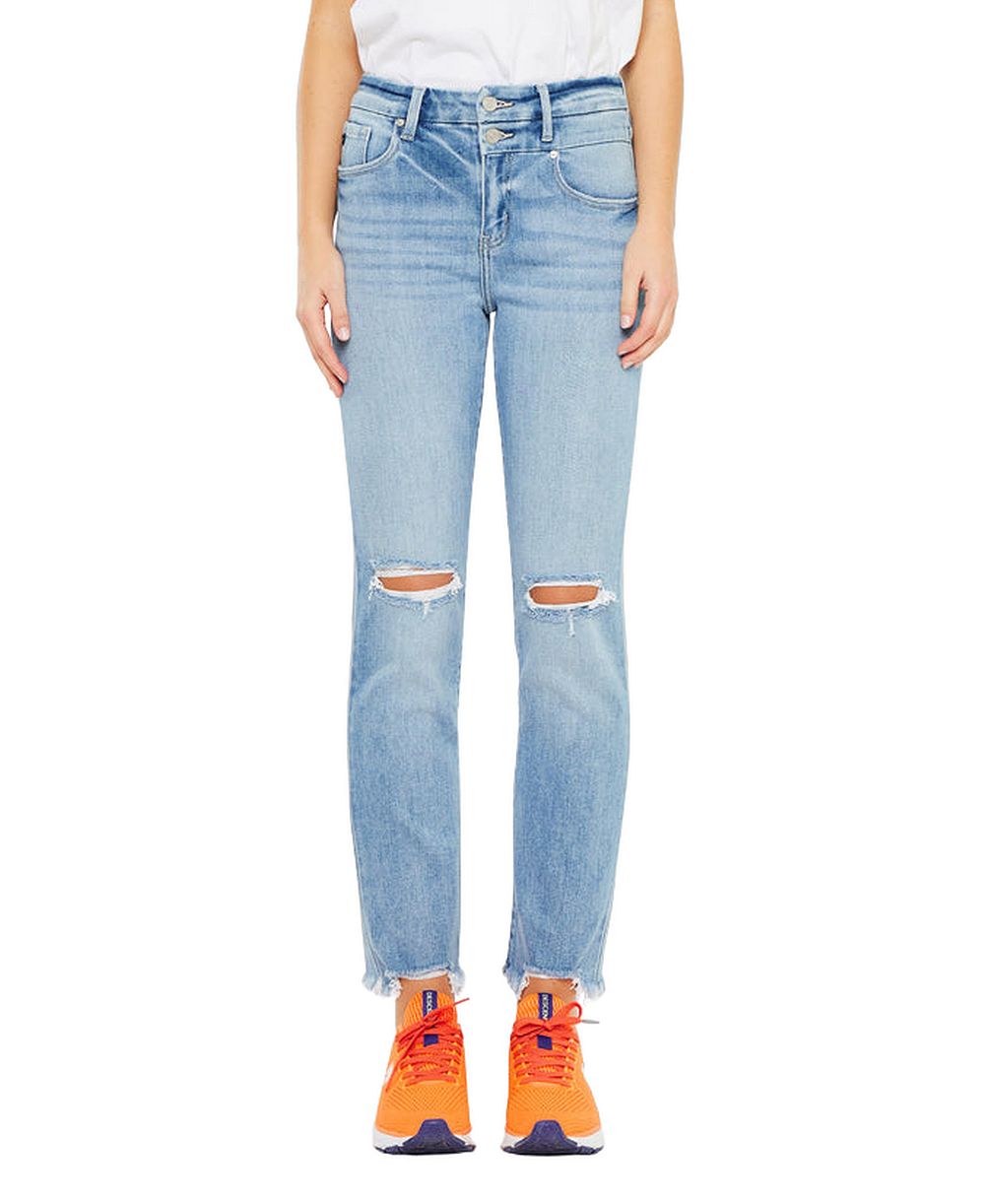 Женские джинсы KanCan Clover High Rise Slim Straight