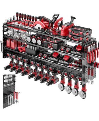 XDOVET Power Tool Organizer Wall Mount Rack Holder