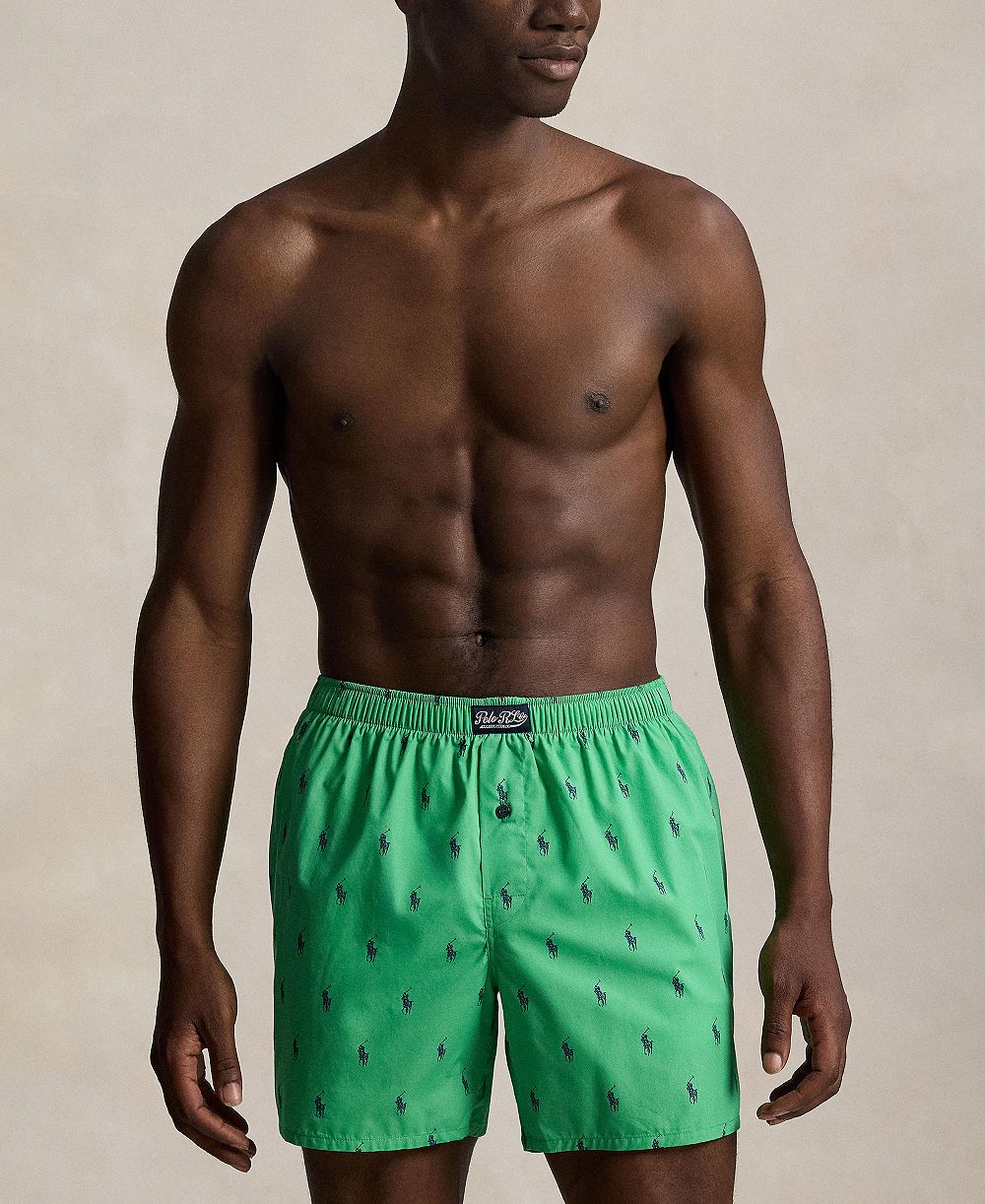 Мужские классические боксеры Polo Ralph Lauren с тканым узором