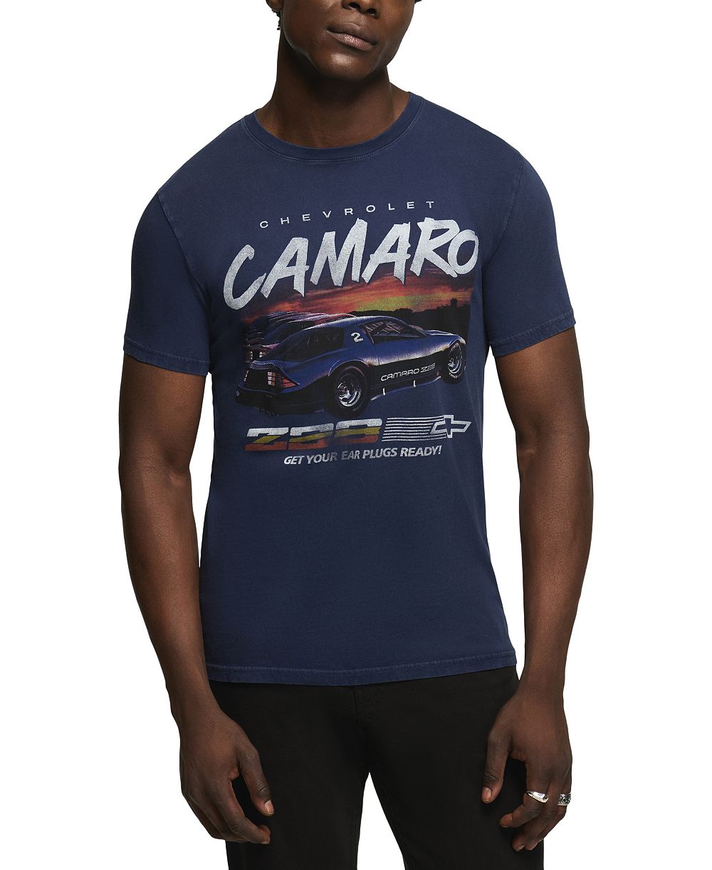 Мужская футболка Lucky Brand с принтом Iroc Camaro, цвет Venice Burnout
