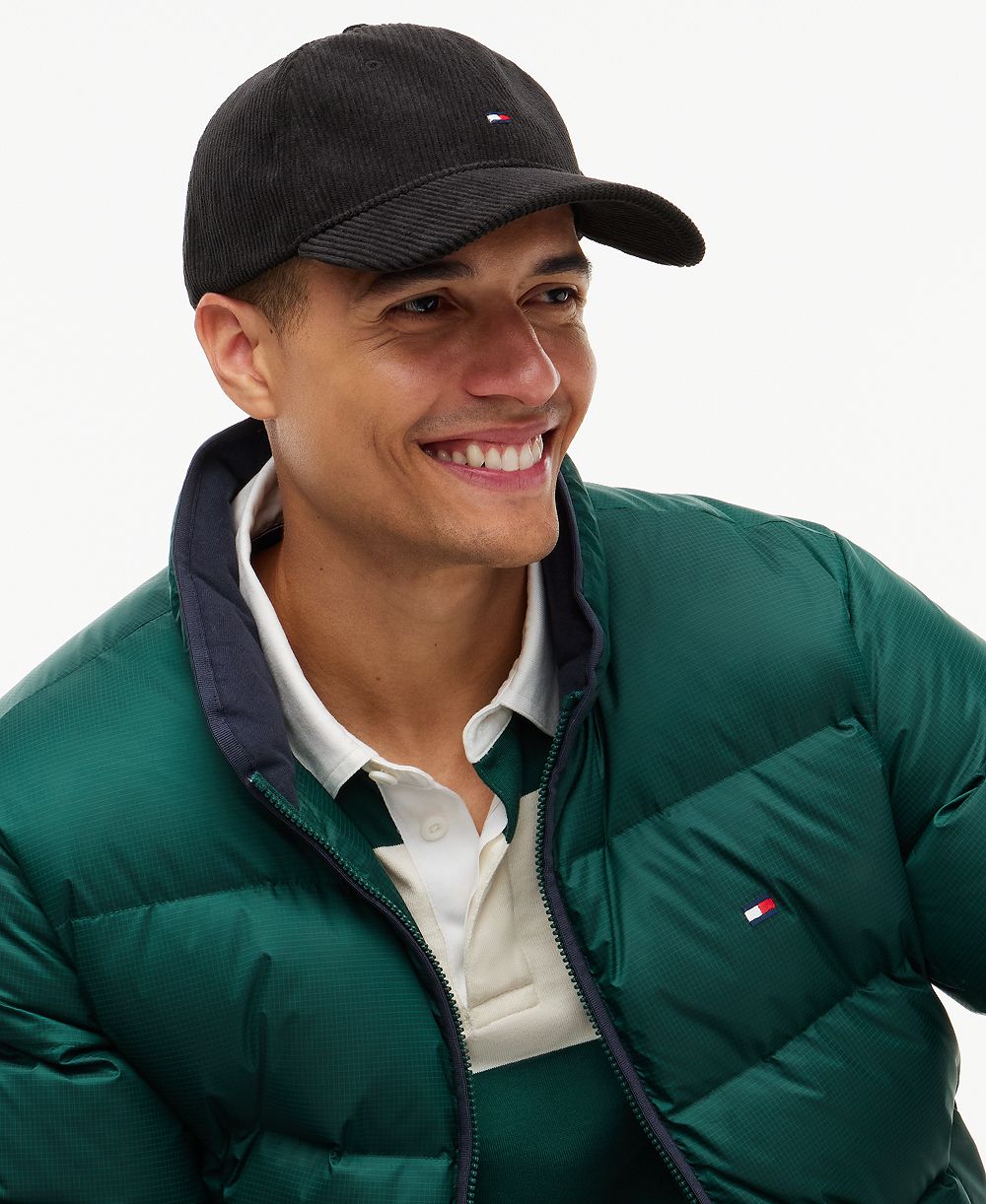 Tommy Hilfiger Corduroy Adjustable Baseball Cap