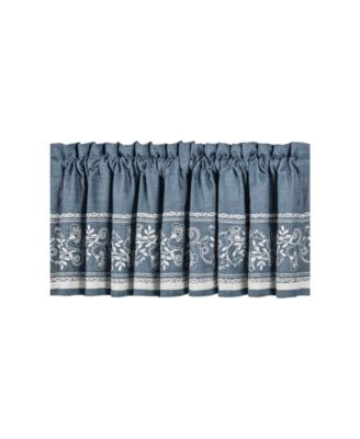 J Queen New York Chantalee Window Straight Valance, 18" x 88"