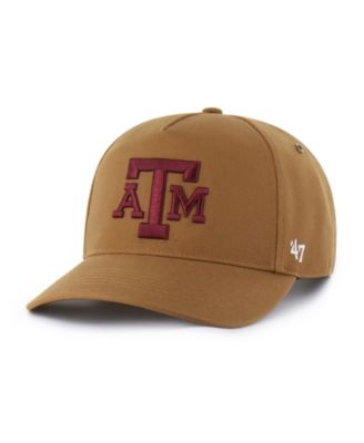 Carhartt x '47 Мужская и Женская коричневая кепка Texas A&M Aggies Hitch регулируемая