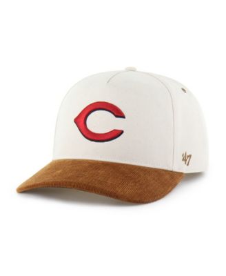 Мужская кепка Carhartt x '47 Natural/Brown Cincinnati Reds Undyed Relaxed Hitch Adjustable