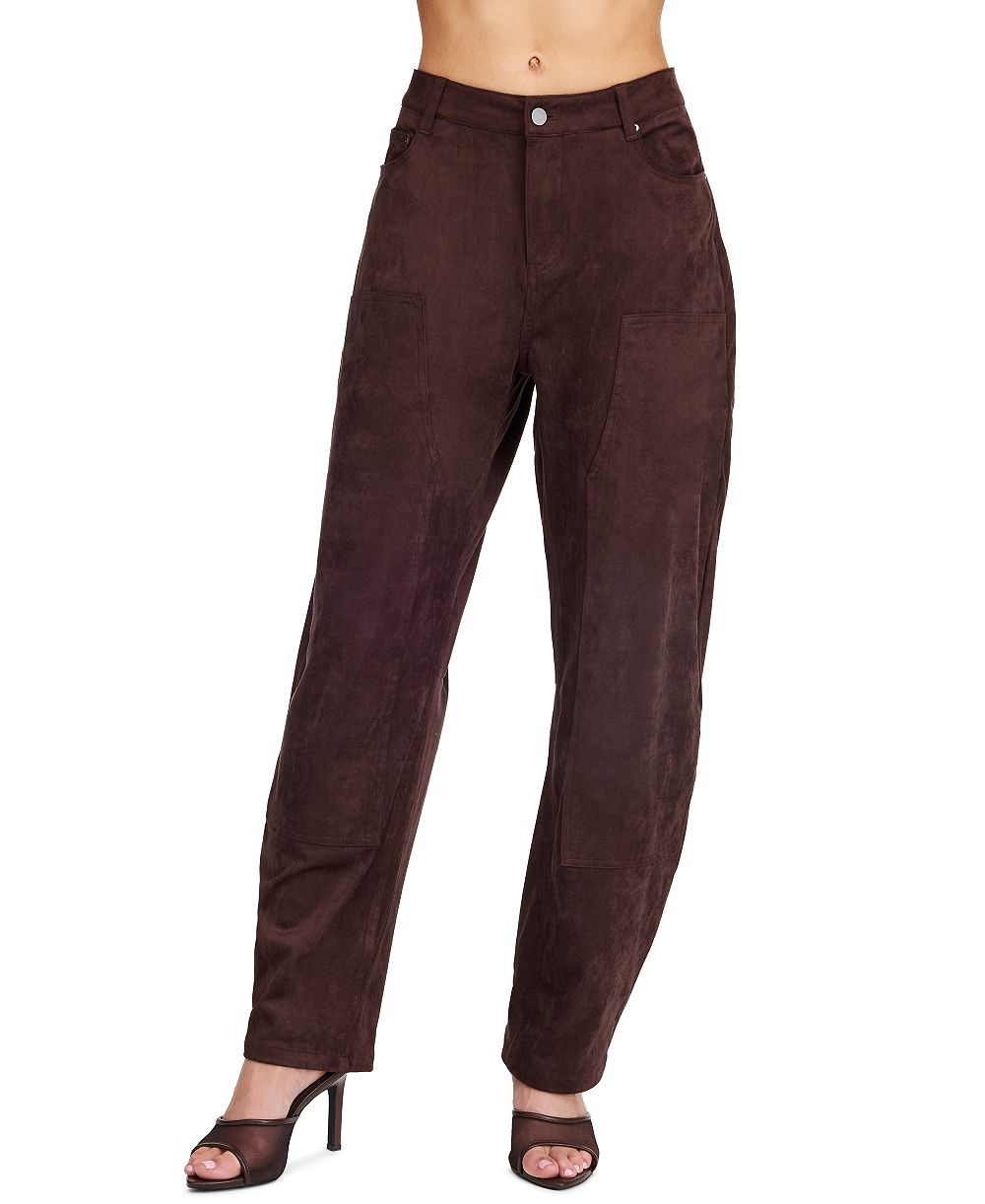 Kittenish Women's Lottie High-Waisted Barrel Pants