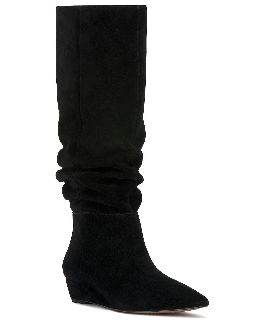 Vince Camuto Women's Vanisa Pointed Toe Slouchy Boots