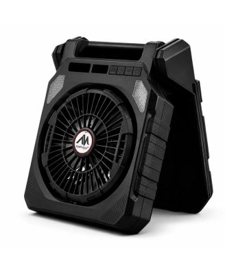 Ayamaya Portable Solar Camping Fan with LED Lantern and 26000mAh Power Bank