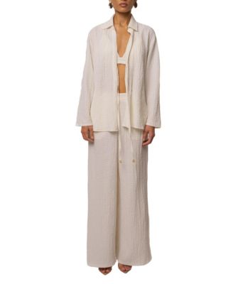 JLUXLABEL Women's Unwind Textured Pants