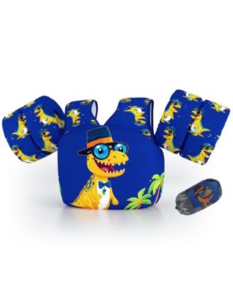 Royal blue glass dinosaur