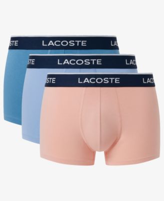 Lacoste Men's Regular-Fit Trunks, 3-Pack
