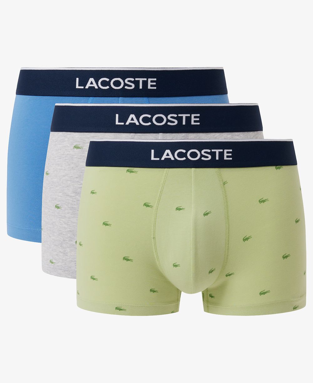 Мужские хлопковые трусы Lacoste, 3-Pack
