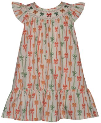 Bonnie Jean Girls' 2T-6X Short-Sleeve Dress