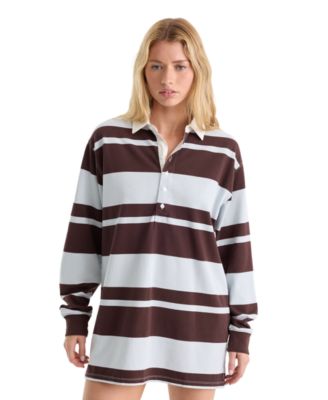 Sky Mocha Club Stripe