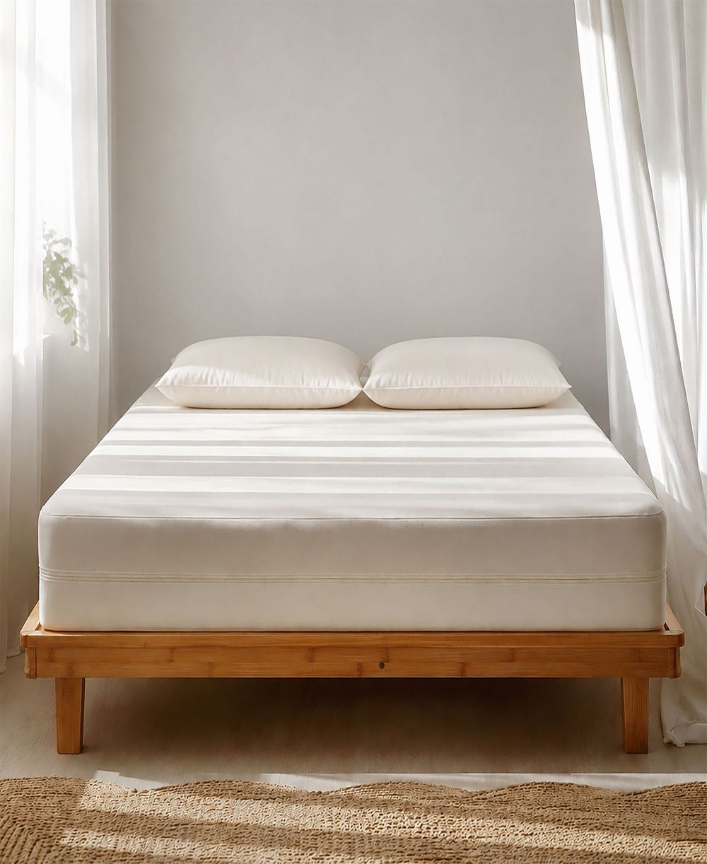 Водонепроницаемый наматрасник Sleep & Beyond Cotton Waterproof Mattress Encasement, California King 14"