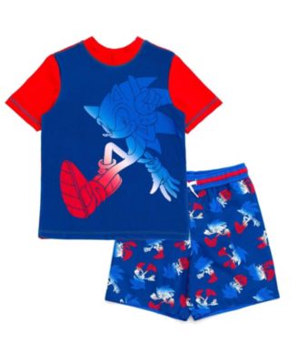 Sonic navy red