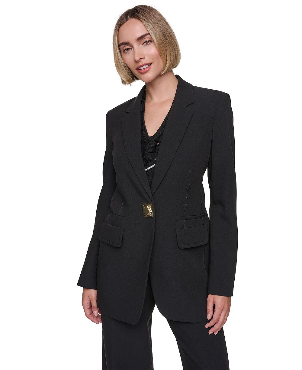 Sonia Rykiel Women's One-Button-Front Long Blazer