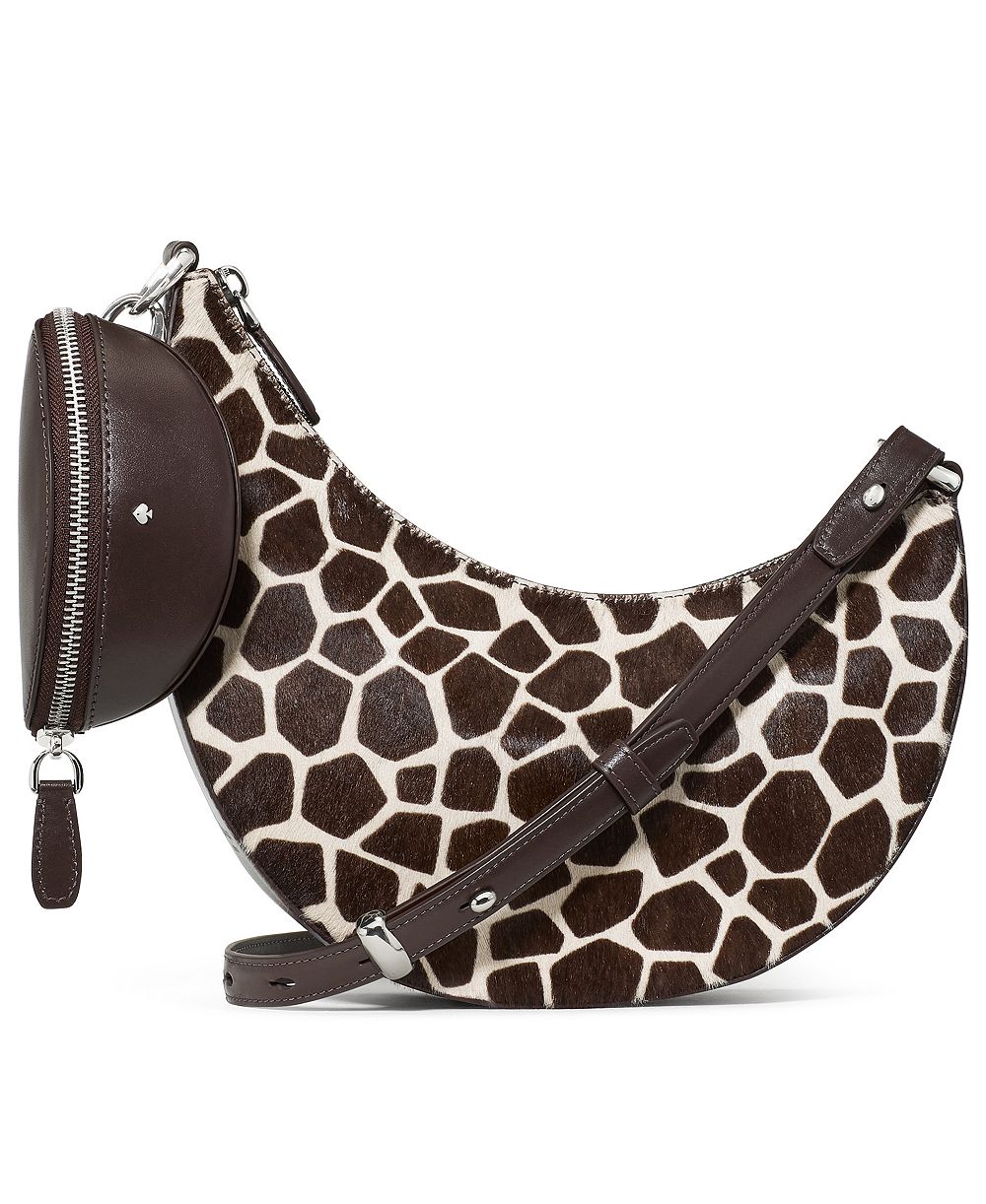 kate spade new york Duo Small Giraffe-Print Crossbody Bag
